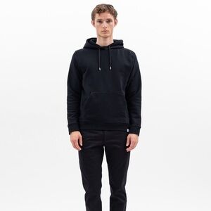 Norse Projects black Vagn organic cotton hoodie sweatshirt - Small